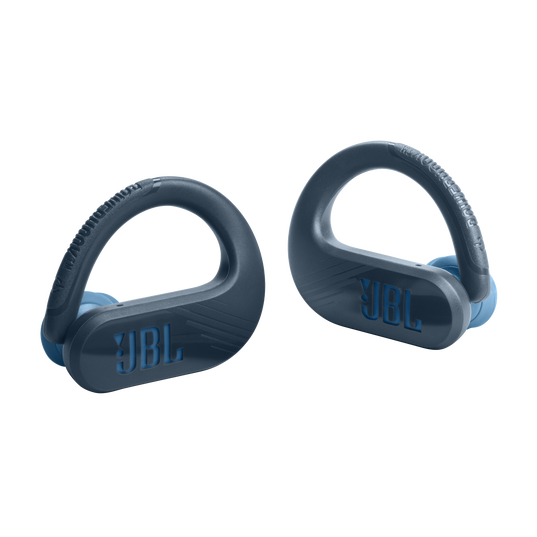 JBL Endurance Peak 3 - Blue - Dust and water proof True Wireless active earbuds - Detailshot 6